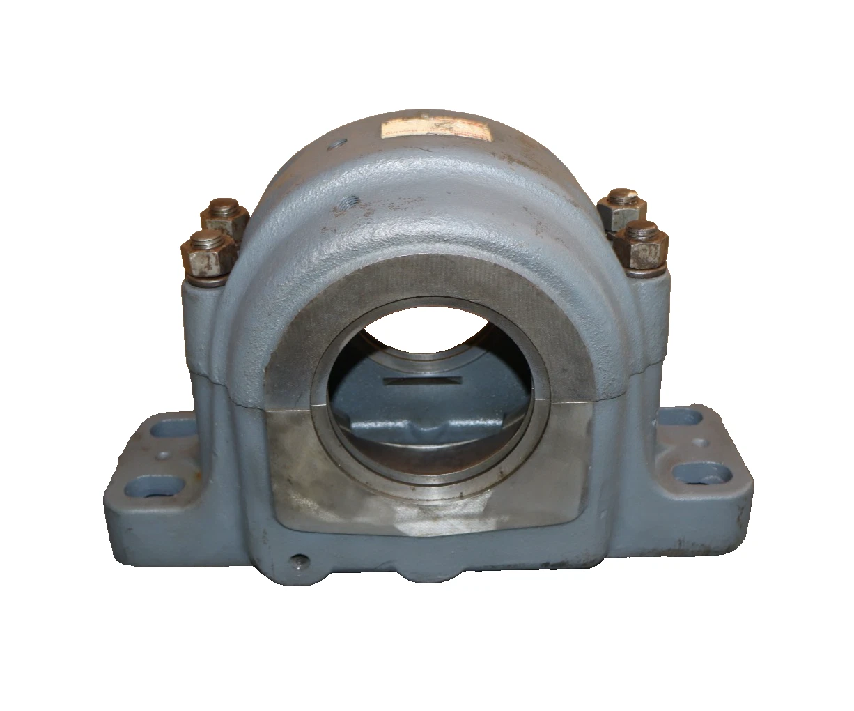 Refurbished Link-Belt Pillow Block HOUSING 4-Bolt 4-9/16" 4 9/16" Cast Iron (Refurbished)