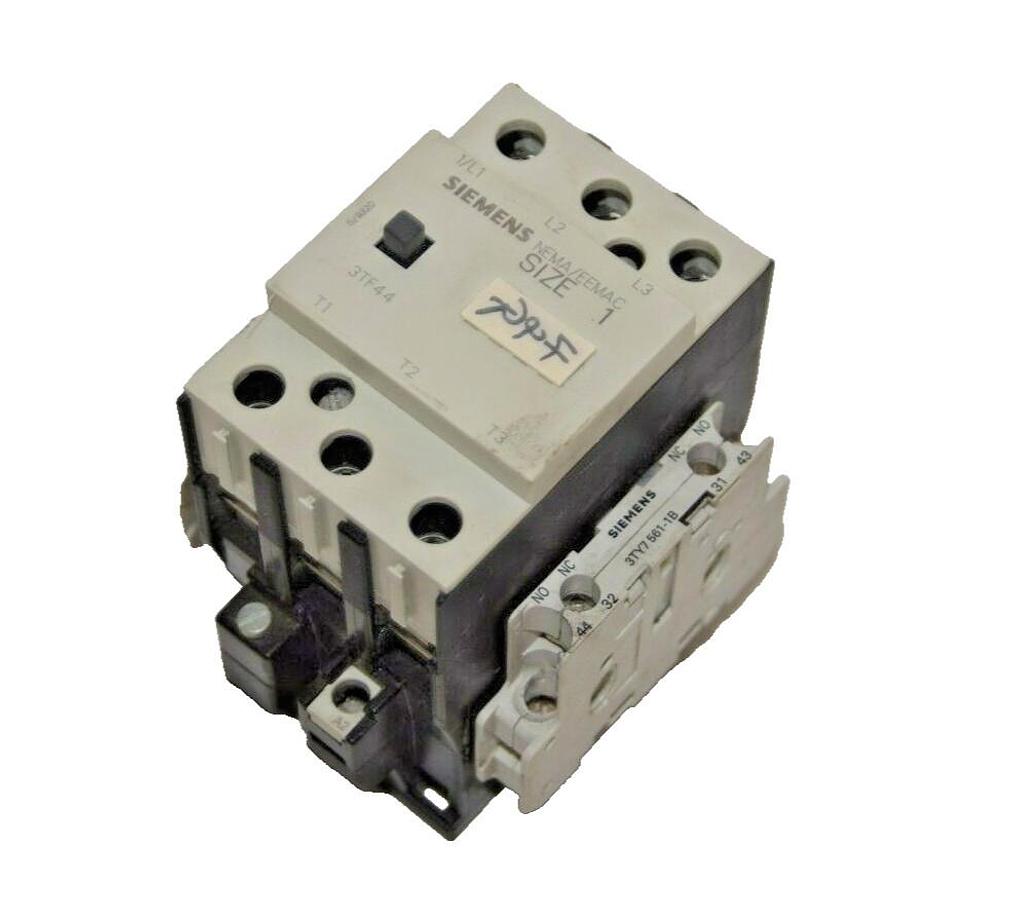 Used SIEMENS Size Sz 1 Starter 3TF4422-0A..1 110-120V 50/60Hz coil