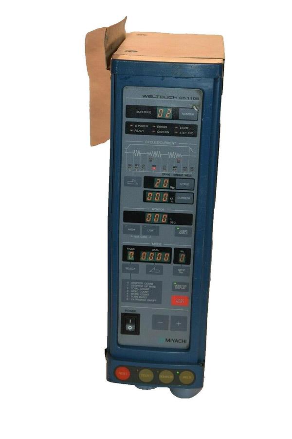 Used MIYACHI CT-110B WELTOUCH Controller CT-110B-00-18