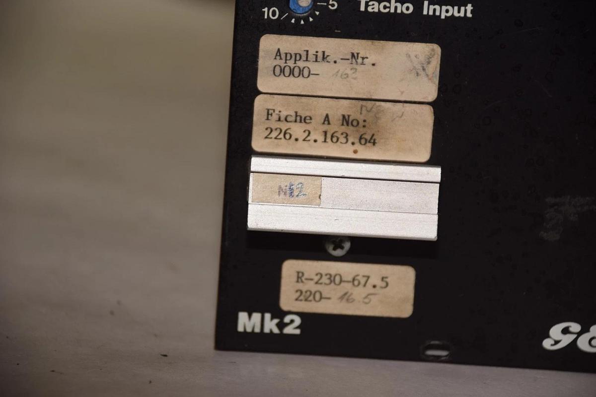 Used GEC Axis Controller Mk2 GEC GA431/4R00/B R-230-67.5 220-A6.5 , 226.2.163.64