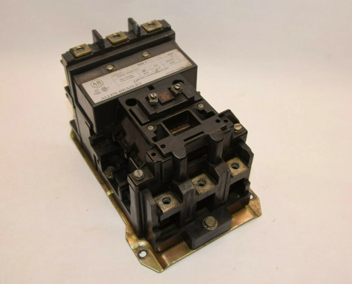 Used ALLEN BRADLEY Contactor 500F-D0D930 500F-DOD930 Ser A Size Sz 3 90Amp 120V Coil