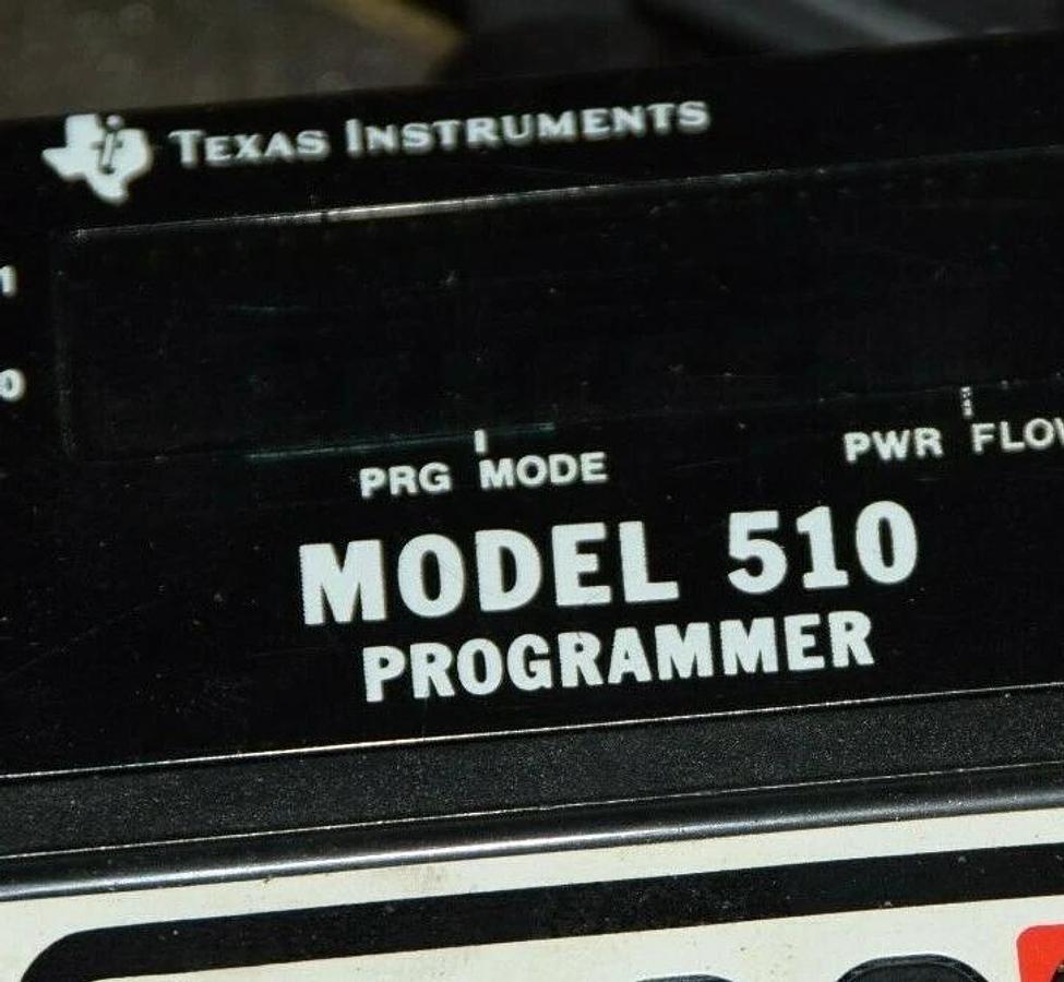 Used TEXAS INSTRUMENT 510-3103 2458740-0001 Model 510 Handheld Programmer