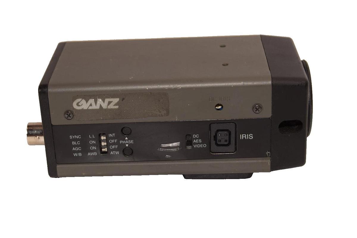 Used Ganz CLH-401 , CLH401 4W 24Vac Color Hi-Resolution Security Camera