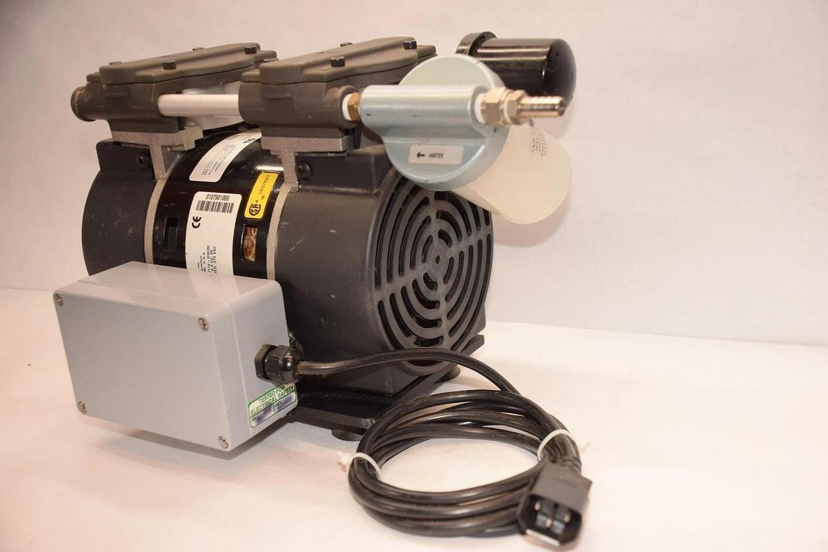 Used Gast 71R645-V114-D303X Piston Pump Fasco Motor 7124-1199 115v 1/3hp Pond Aerator