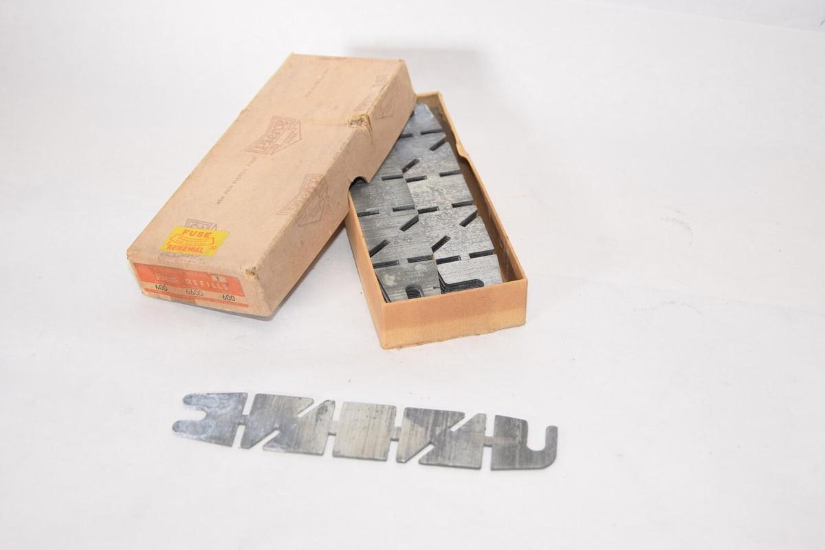 (NEW - Box of 20) PIERCE 6600 600Amp 600V Fuse Renewal Refill