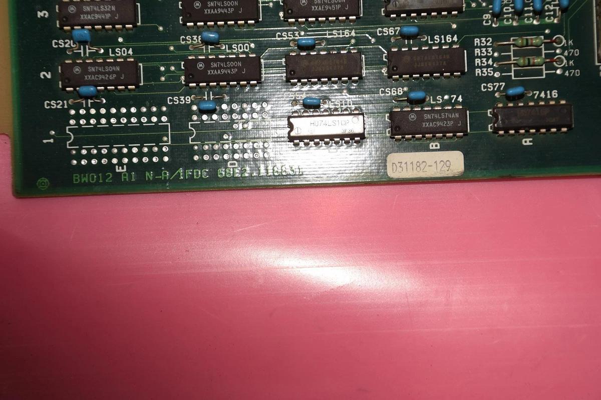 Used HITACHI SEIKO BW012 A1 N-A/1FDC DC 68E2.118831 D31182-129 CIRCUIT BOARD