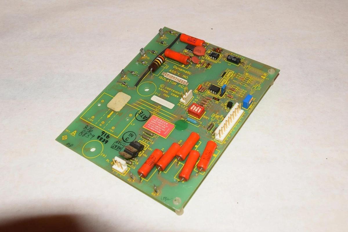 Used DYNAMATIC R15-597-2123 ISOLATOR P.C.B CIRCUIT BOARD
