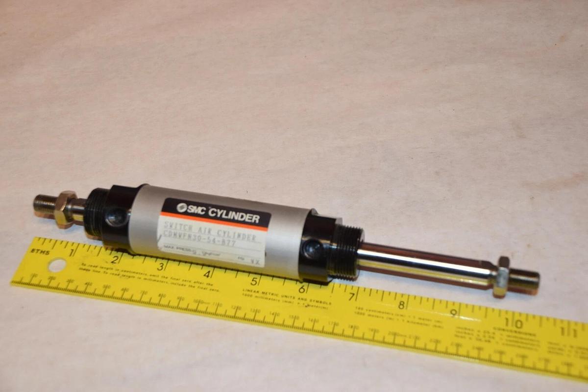 NEW SMC CDMWFN30-54-B77 2" STROKE PNEUMATIC AIR CYLINDER