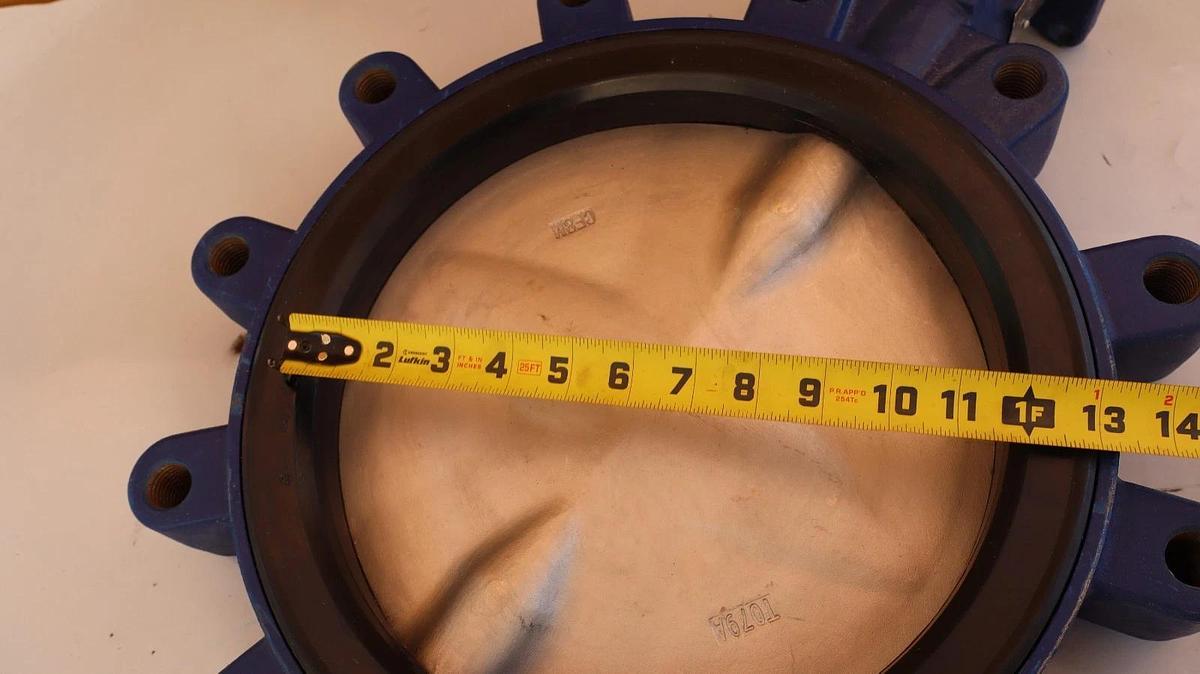 Keystone  12" Butterfly Valve GR-0300L0A10016-D1S00S0E000KB (New)