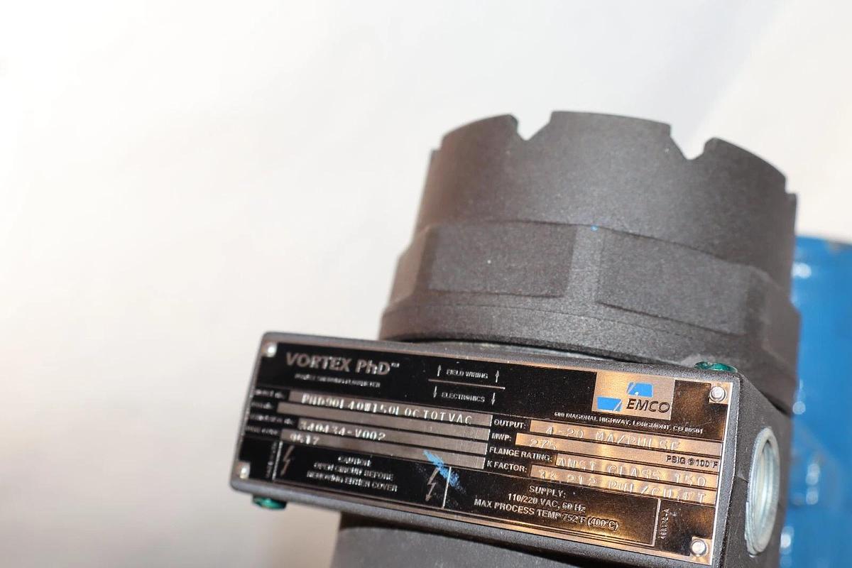(NEW) VORTEX PHD90L40W150L0CT0TVAC 275MWP 4-20MA/Pulse Shedding Flowmeter
