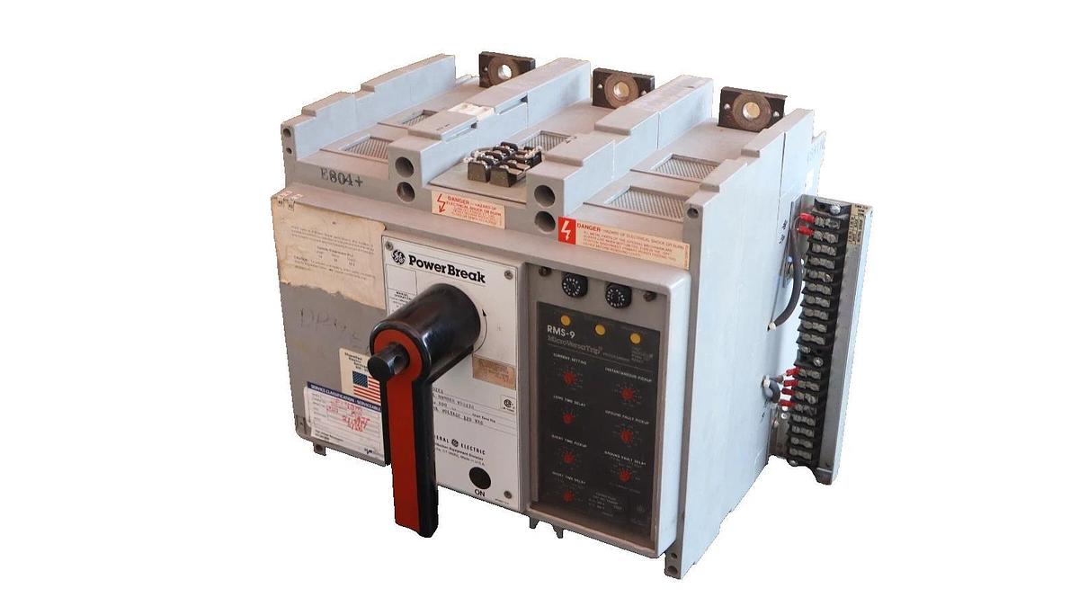 Refurbished GE General Electric Circuit Breaker Power Break 800A Amp TP88SSZE1 TR8S500 GF