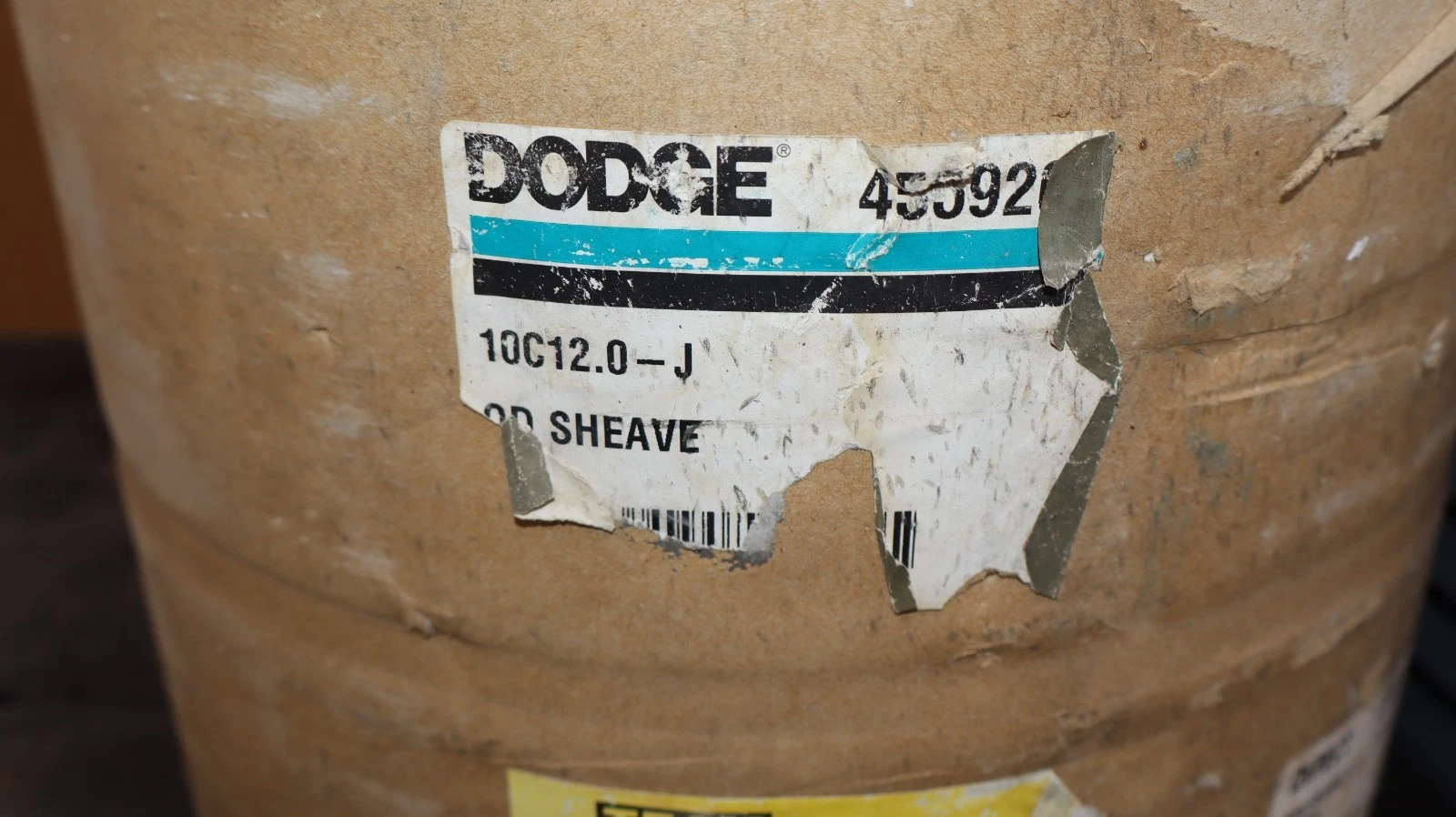 Dodge V-Belt Sheave 10 Groove 10C12.0-J 455920 QD 2000rpm 10C12.0J (NEW)