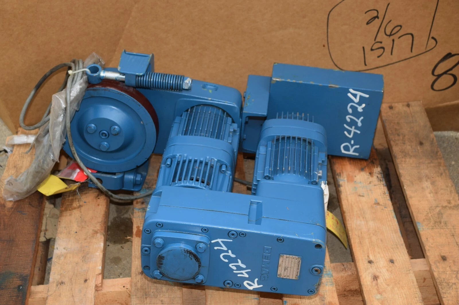 DeMag R4224 DRF-200 45701586 Friction Wheel Drive FG06 U2-H1-F1 45701586