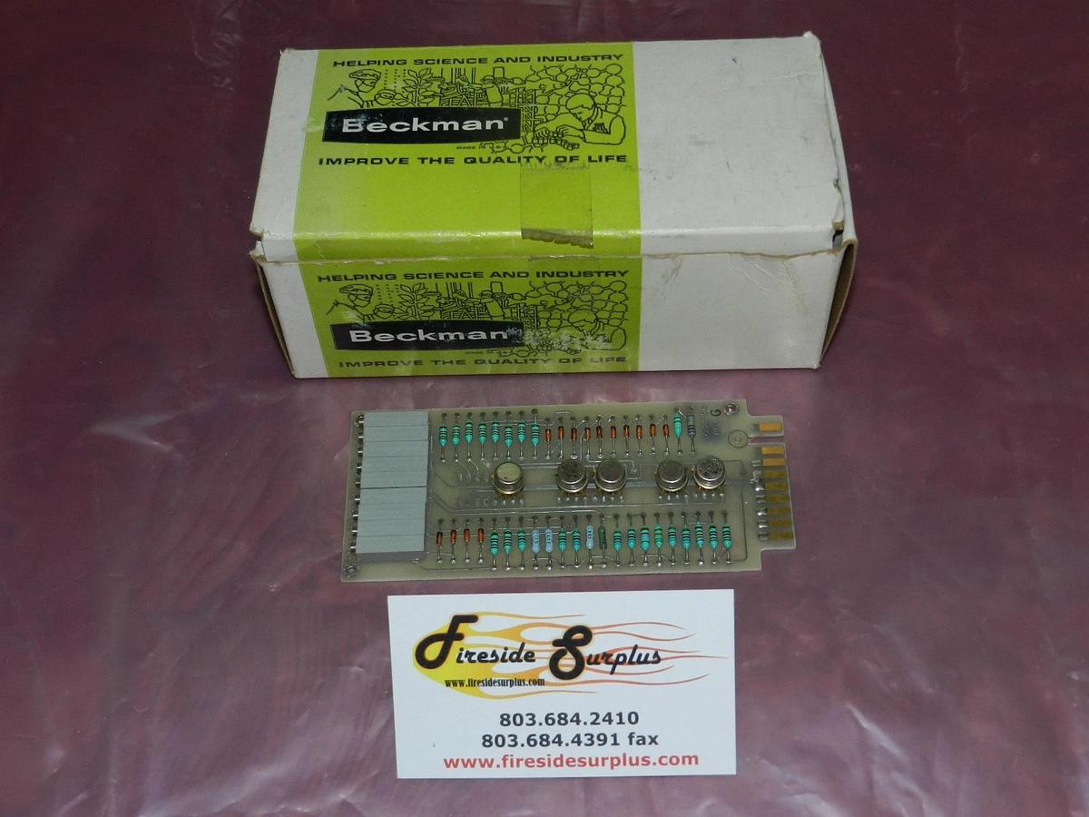 BECKMAN CIRCUIT BOARD CARD 633756 REV. G NEW IN BOX