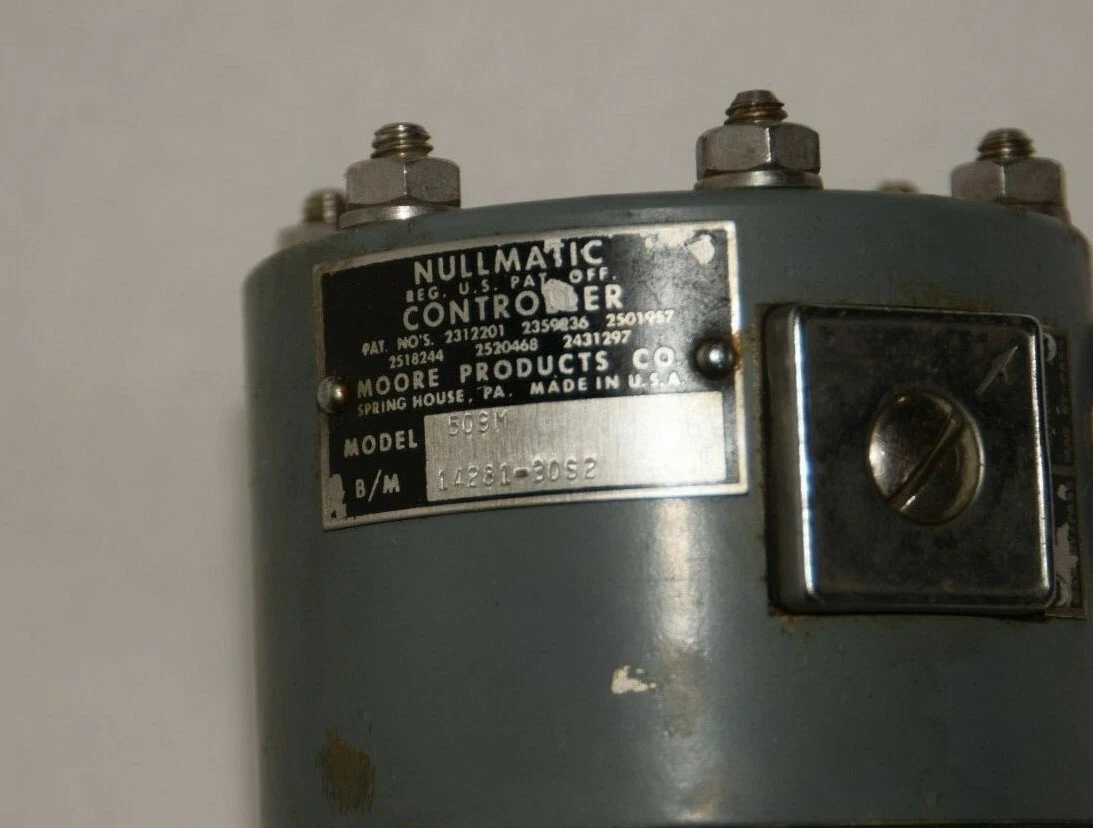(NEW) MOORE 509M Nullmatic Controller Pneumatic Transmitter