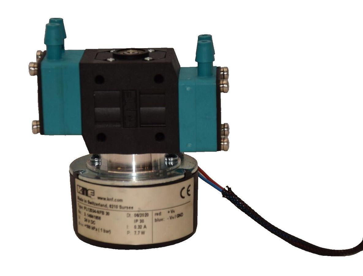 Used KNF PL12534-NFB-30 PL12534NFB30 Diaphragm Liquid Pump 24vdc