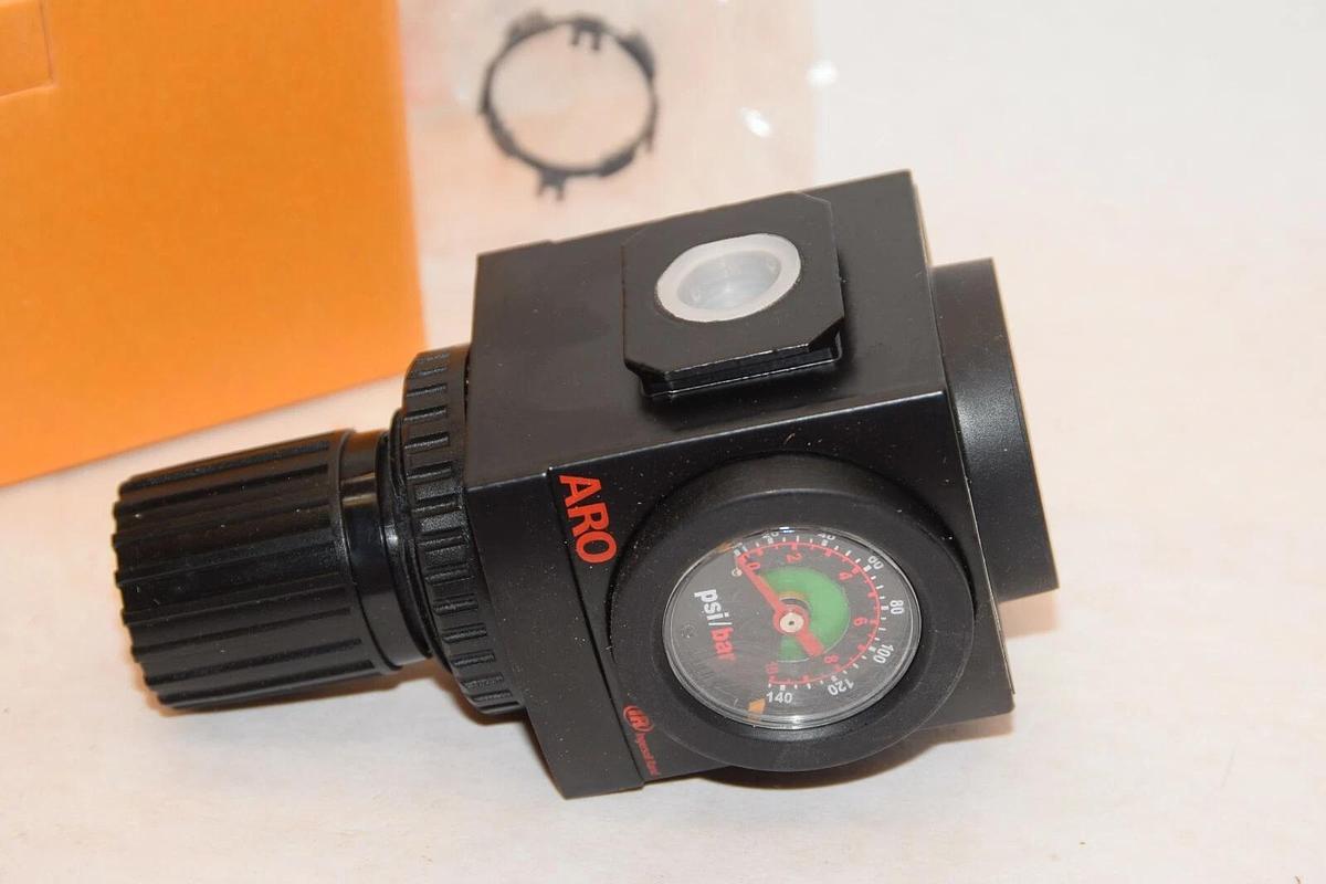 (NEW) ARO R37341-600-MC 2000 Series 0-140psi Pressure Regulator