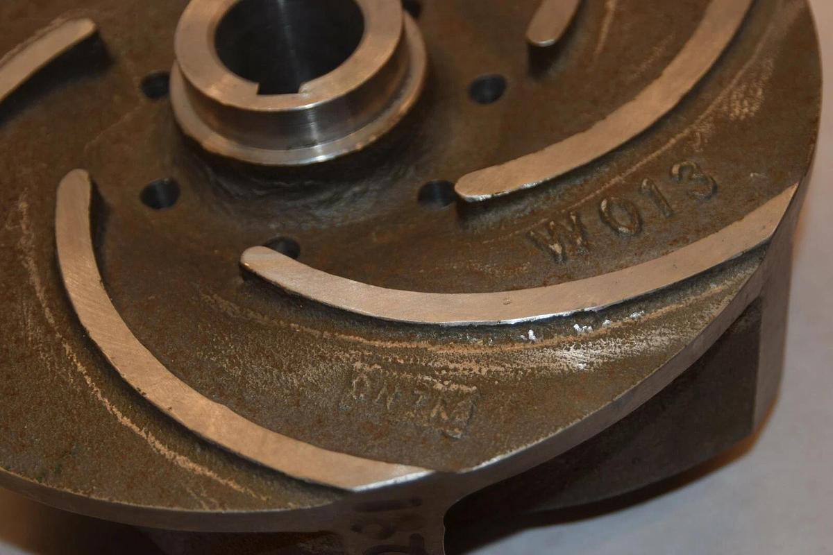 Goulds CN7M, 44221281 10" Diameter Impeller - 41221281 20-25-10-0-0 W013 (NEW)