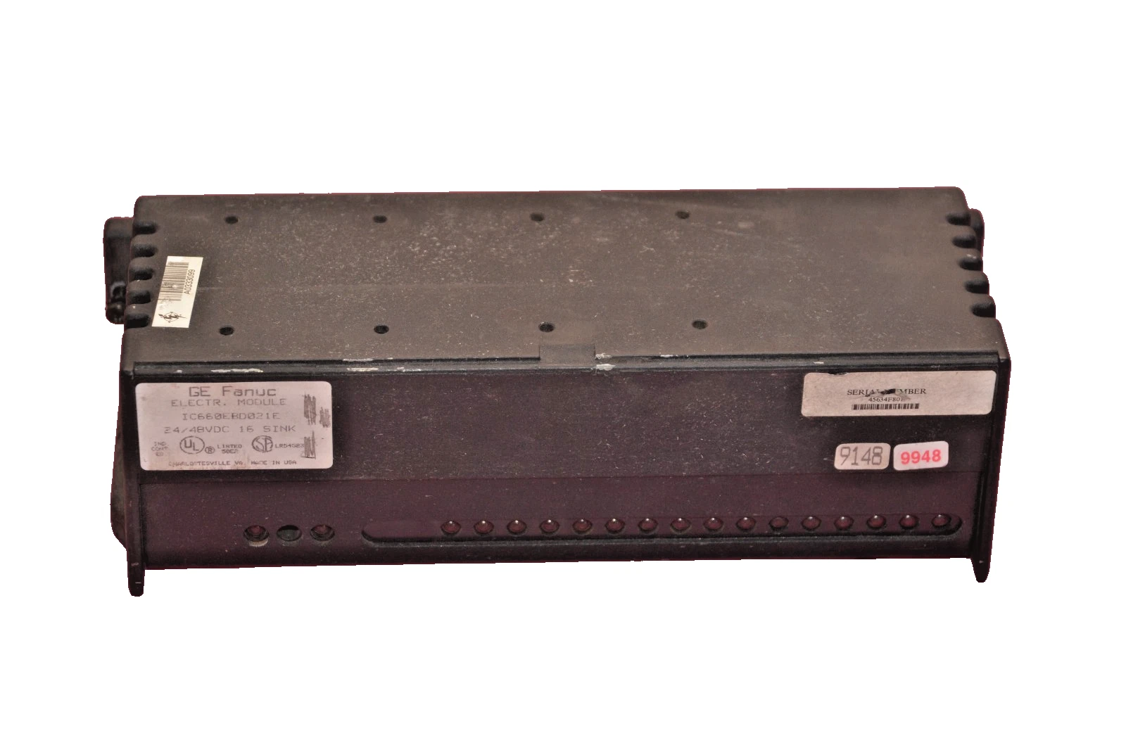 Used General Electric GE Fanuc Electric Module 24/48v 16PT IC660EBD021E
