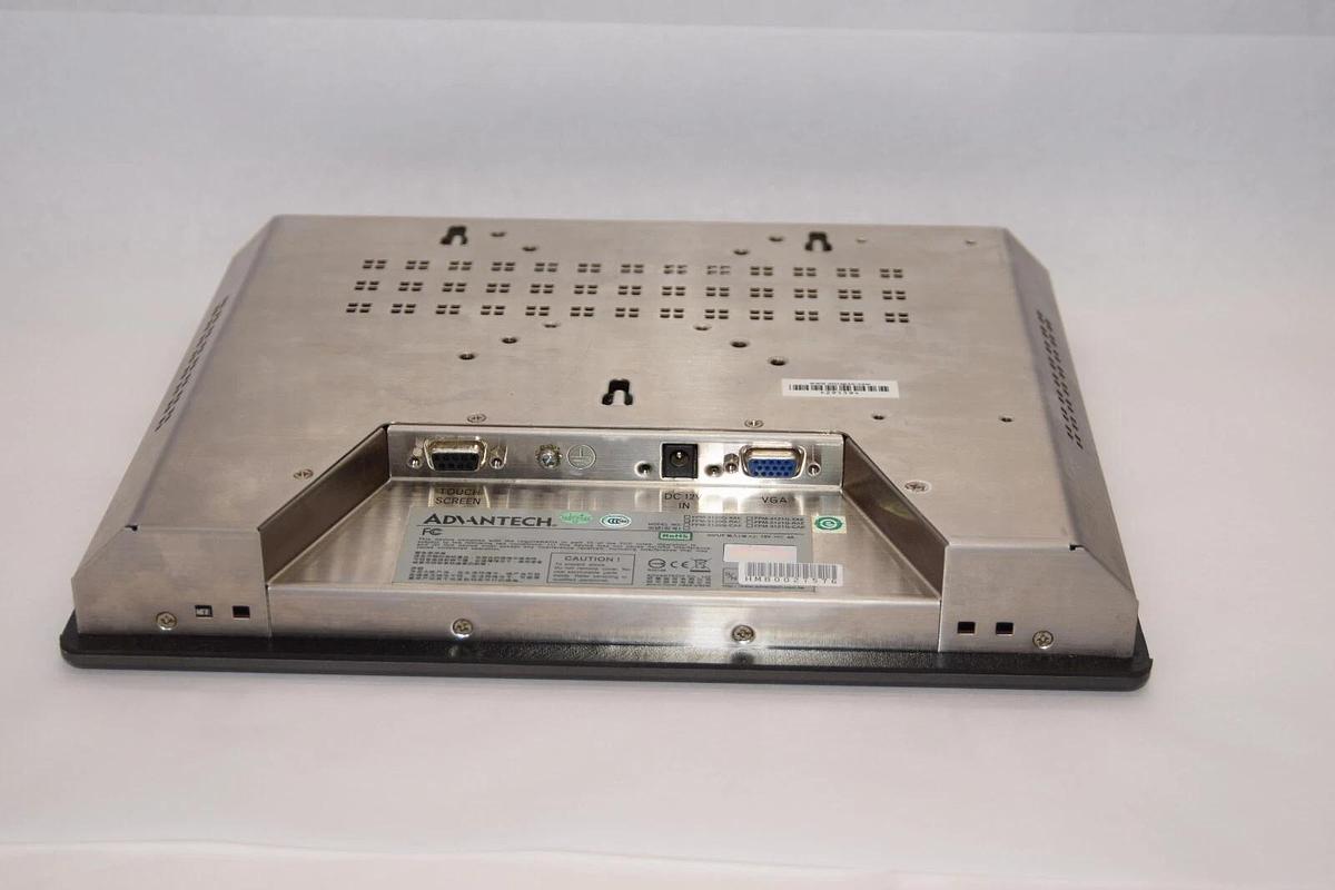 Used ADVANTECH FPM-3120G-RAE 12V 4A Touchscreen Display Monitor