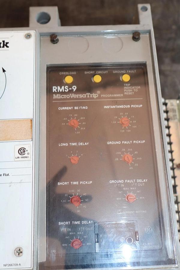 Refurbished GE General Electric Circuit Breaker Power Break 800A Amp TP88SSZ TR8S800