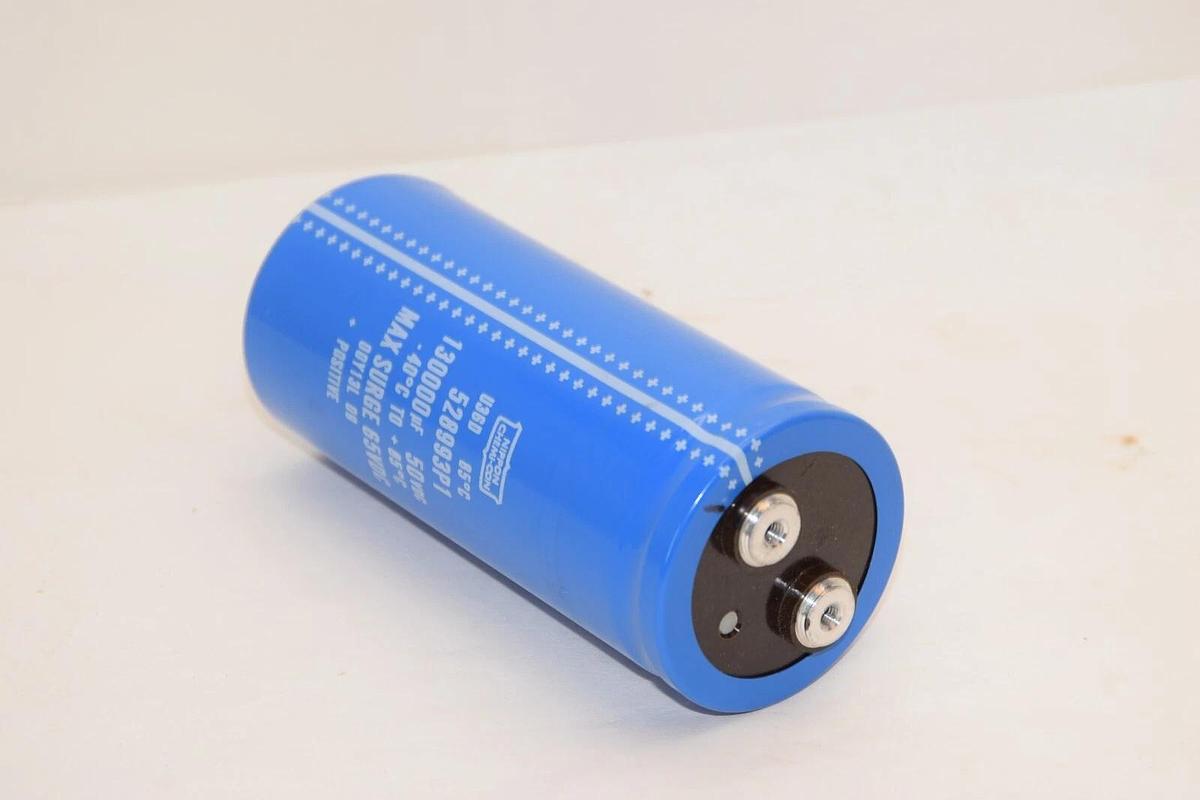 Used NIPPON CHEMI-CON 528993P1 130000uF 50Vdc Capacitor