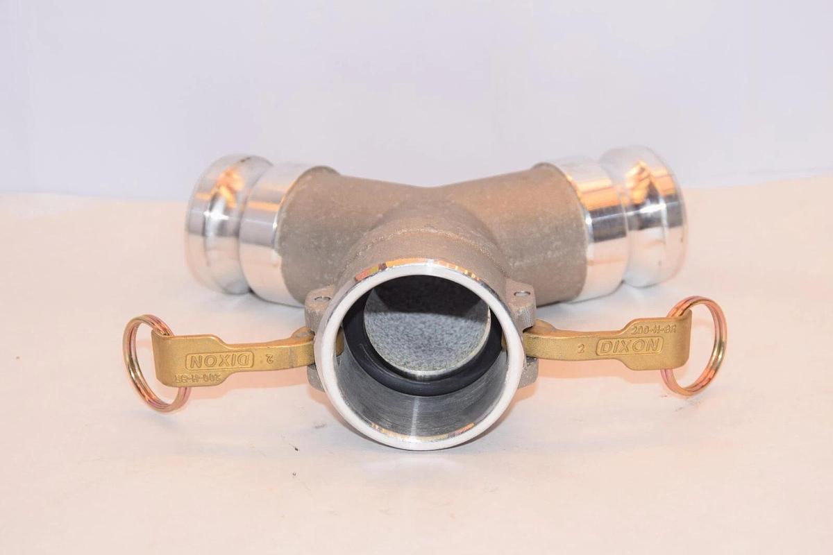 (NEW) DIXON / ANDREWS 200-Y-DAA-AL 02R 2" Y Adapter