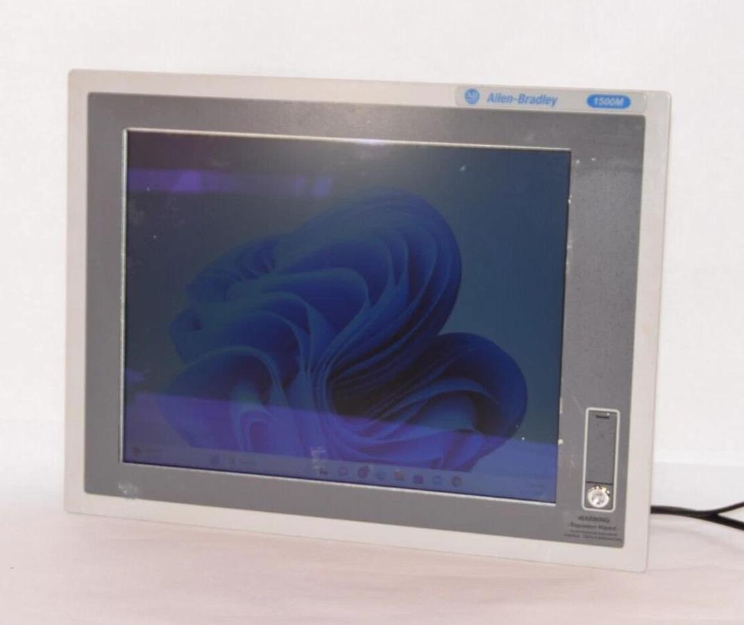 Used Allen Bradley Monitor Display Screen 6186M-15PN 6186M15PN 1500m Ser. G
