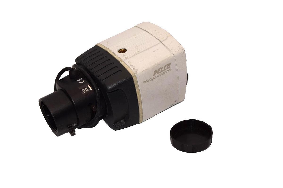 Used Pelco CCC5100H-6A Color Camera With Computar 2.9-8.2mm 1/3" Lens