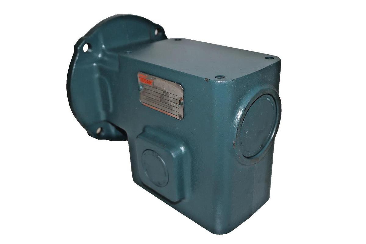 Refurbished Dodge Tigear Gear Box Speed Reducer Q202Y015N056K1 1.39Hp 1750rpm 1" Shaft SF 1