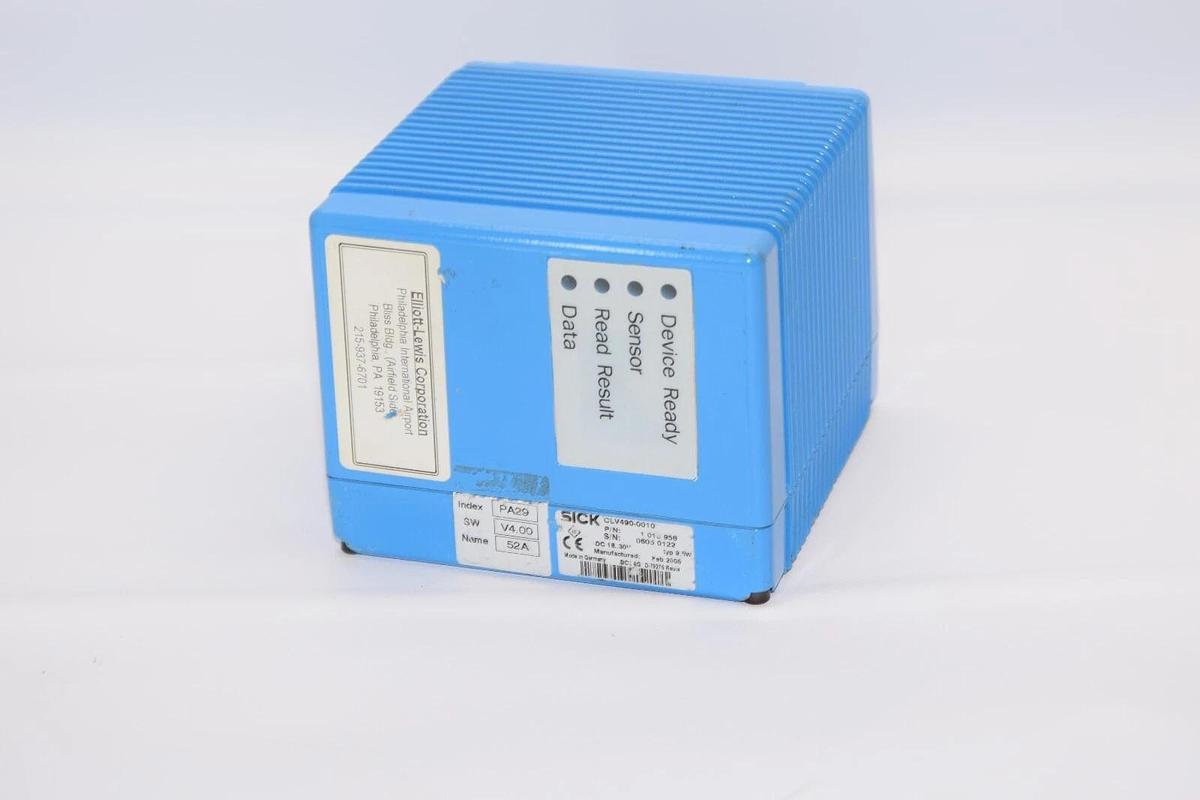 Used SICK Fixed-Mount Laser Scanner CLV490 CLV490-0010 18-30V 9,5w