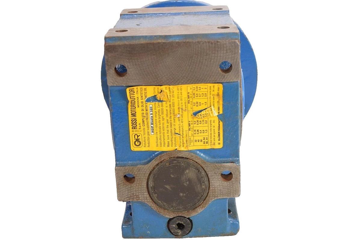 Used ROSSI MR-IV-50UD3A MR1V50UD3A MR IV 50UD3A Gear Box Speed Reducer