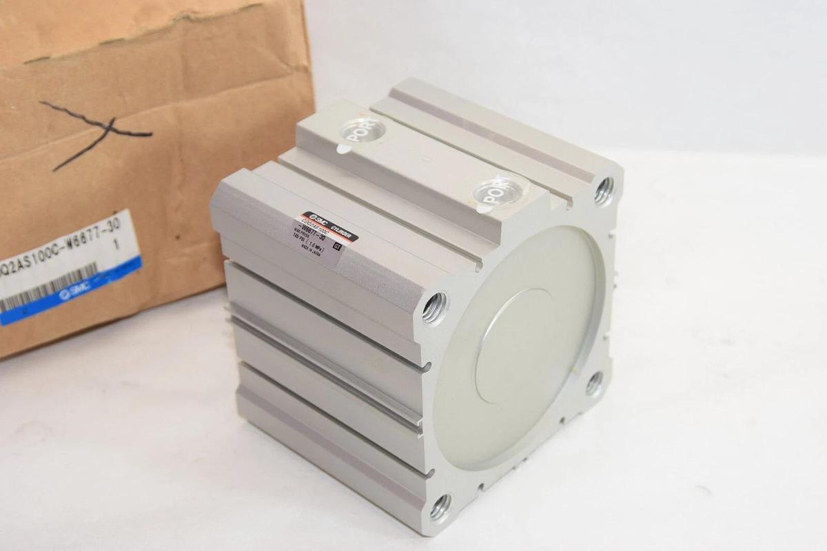 (NEW) SMC CDQ2AS100C-W6677-30 Double Acting Pneumatic Cylinder