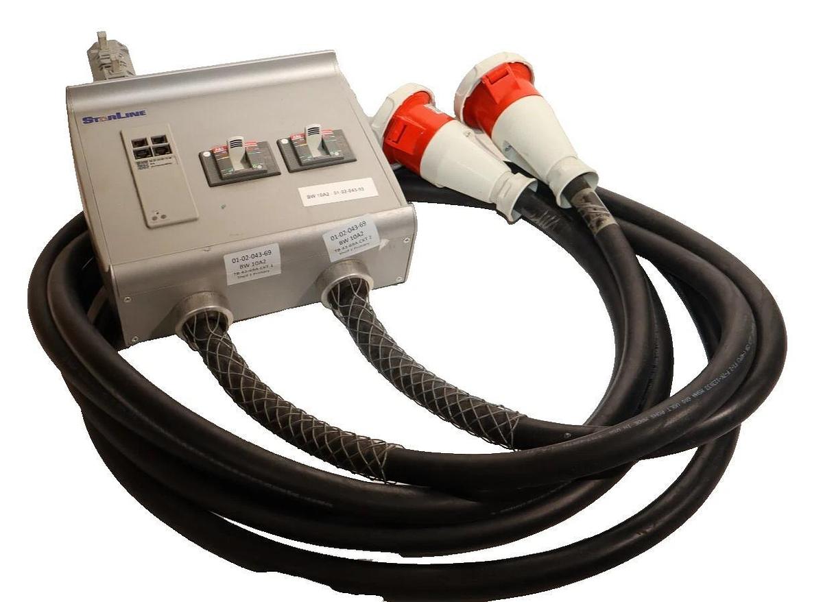 Used Starline Track Busway Tap Box CBMDCT5VHE54-14'(2)530C7W-V59S-G02 227/480v 30a