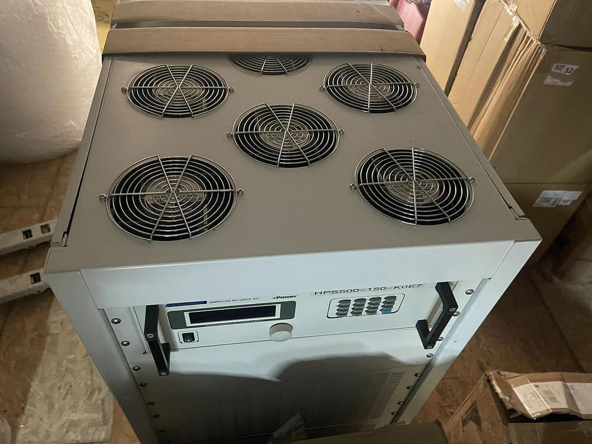 Used American Reliance Amrel HPS500-150-K0E7 epower High Power DC Power  Supply
