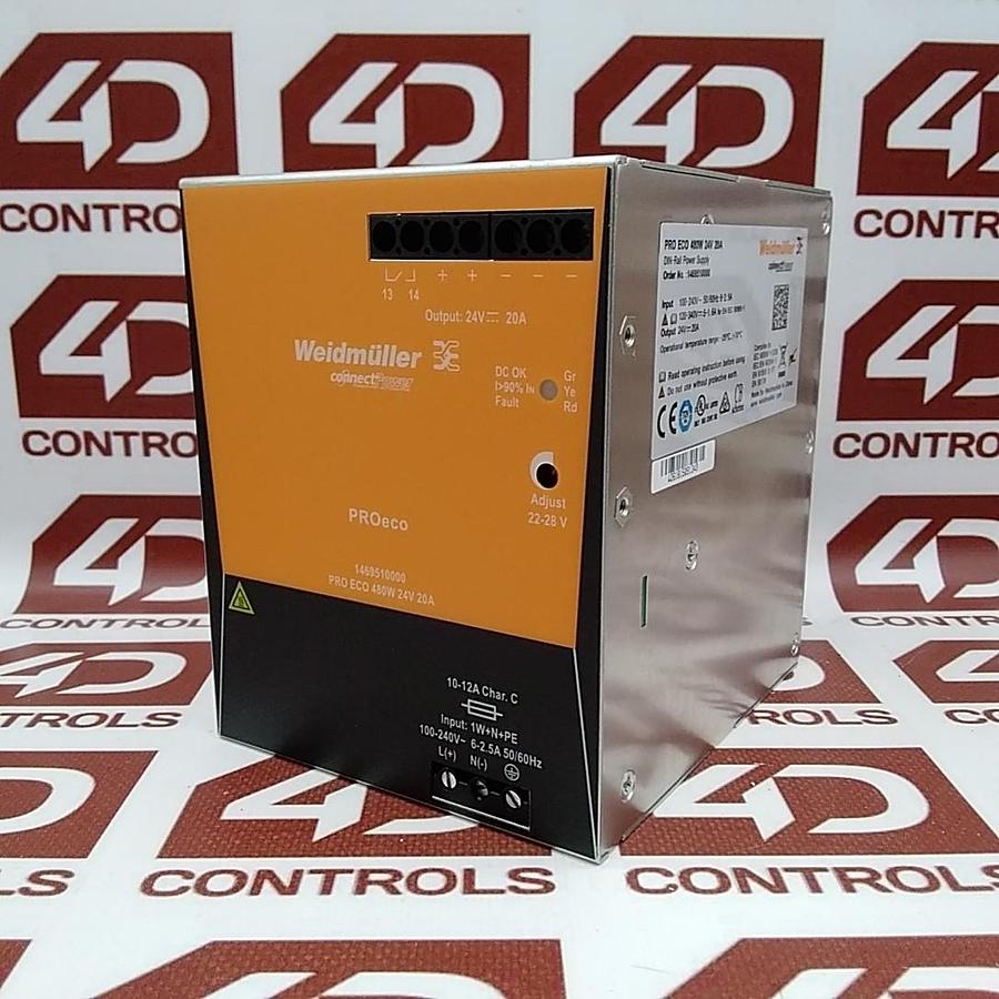 Used BLOCK AC/DC Power Supply  DG5400/24-6  3ph to 24Vdc 3 Phase converter to DC 24V