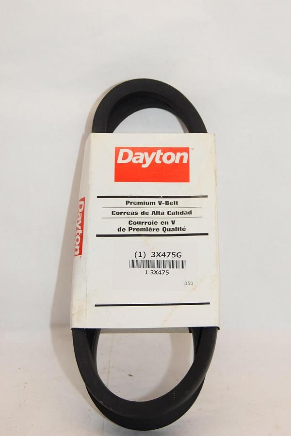 (NEW) DAYTON 3X475G Premium V-Belt
