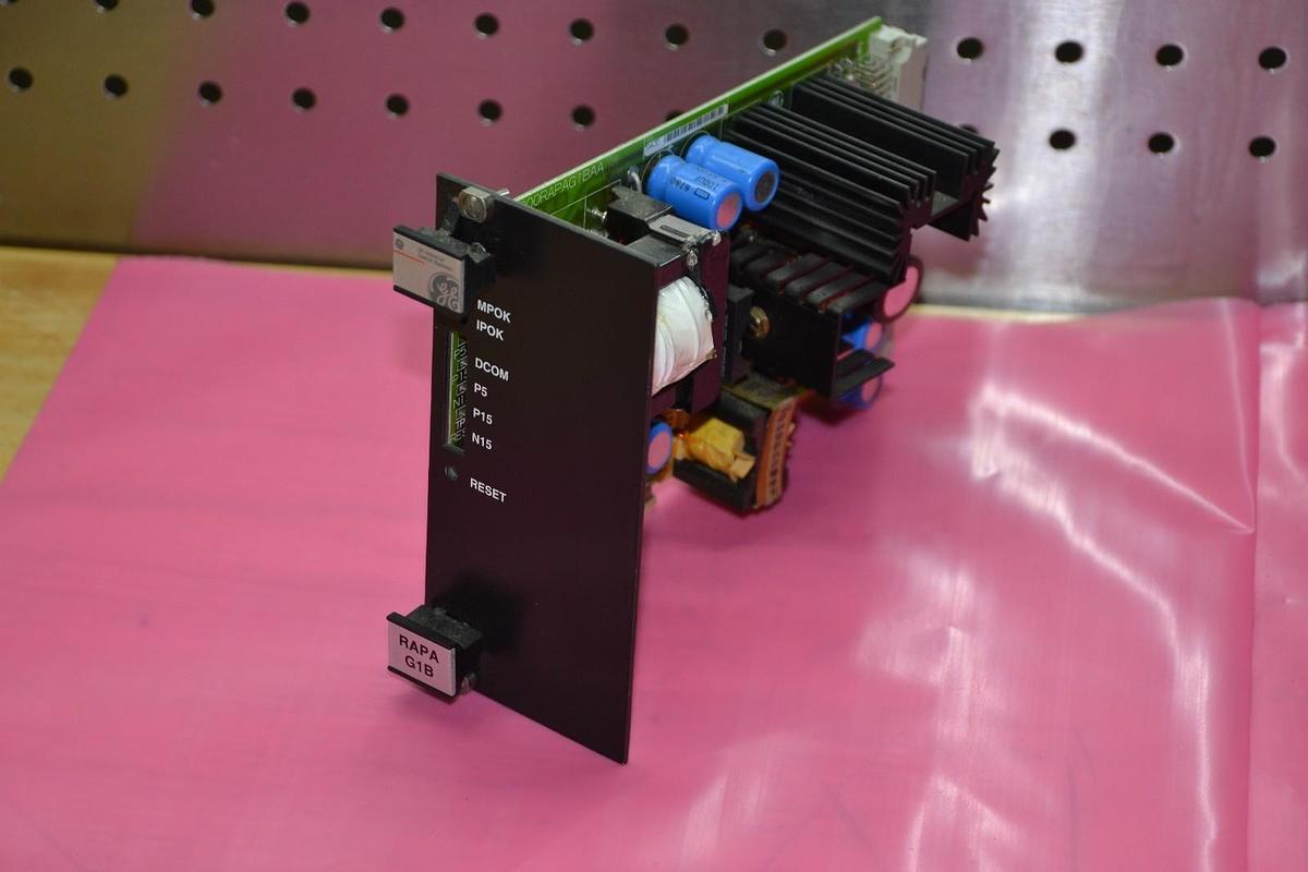 Used GENERAL ELECTRIC IS200RAPAG1BAA RAPAG1B RACK POWER SUPPLY BOARD