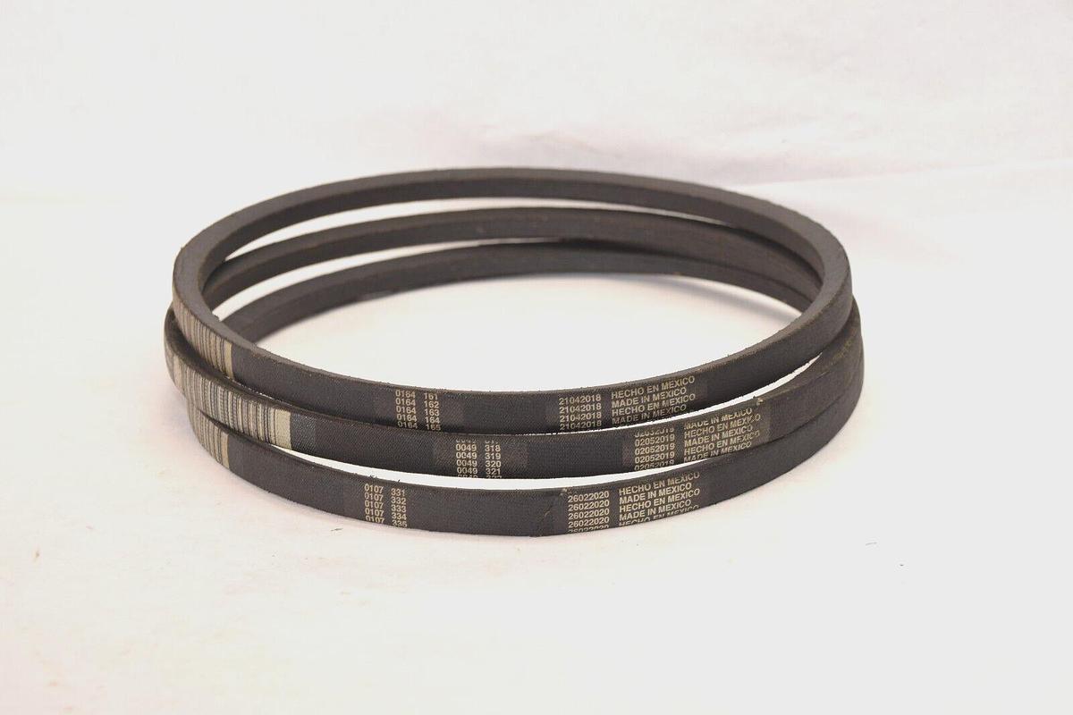 Used (lot of 3) Continental A26 V-belt 21042018 Matchmaker ORS/SC