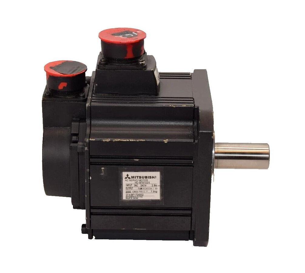 Mitsubishi AC Servo Motor HC-SFS1024 3ac, 243v, 2.8a, 1kw 2000r/min (NEW)