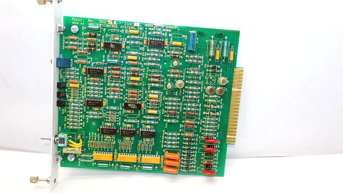 Used MASTER CONTROL SYSTEMS EC-IM Current Monitor Board CArd ECIM 562218 ISS 1