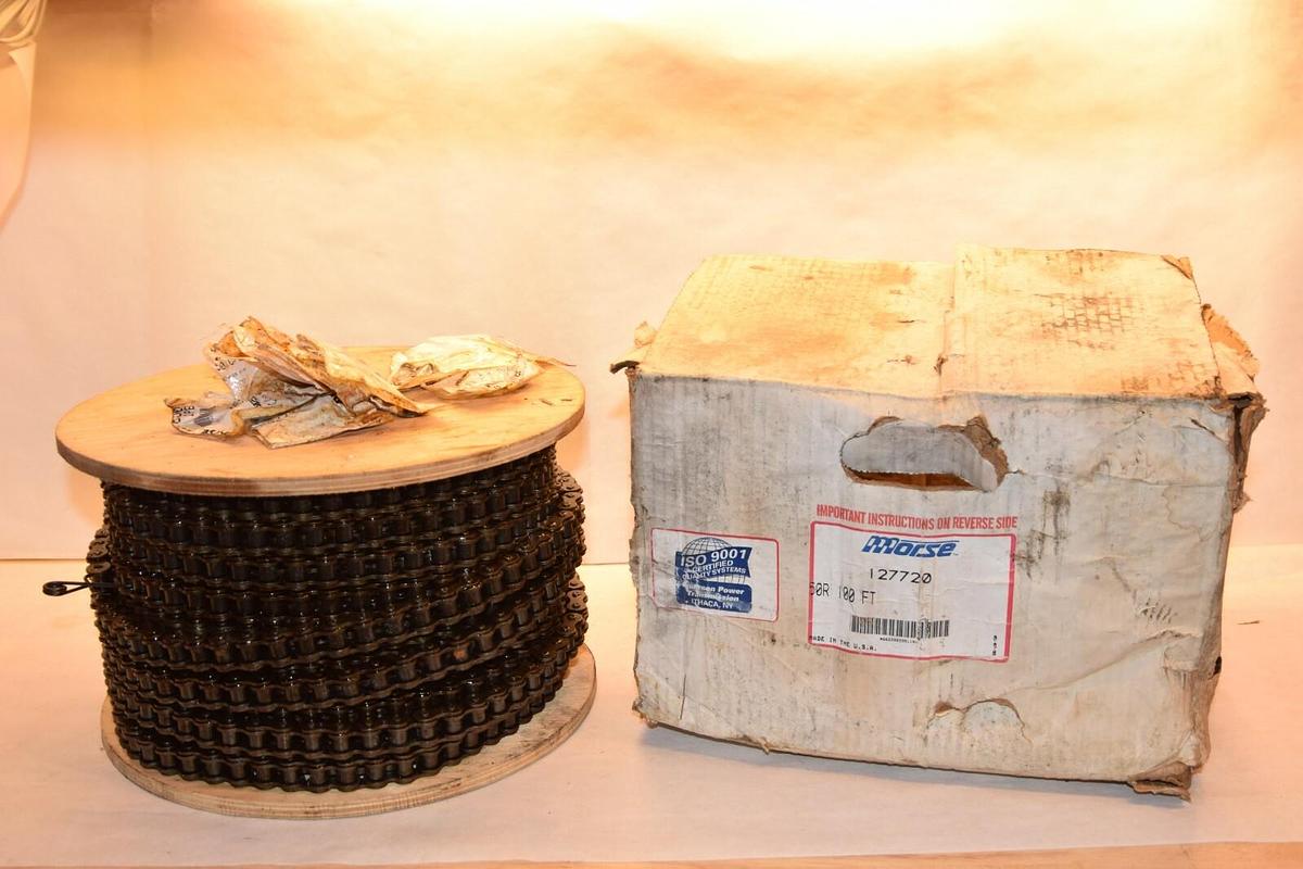 (NEW) MORSE 127720 50R 100' Roller Chain