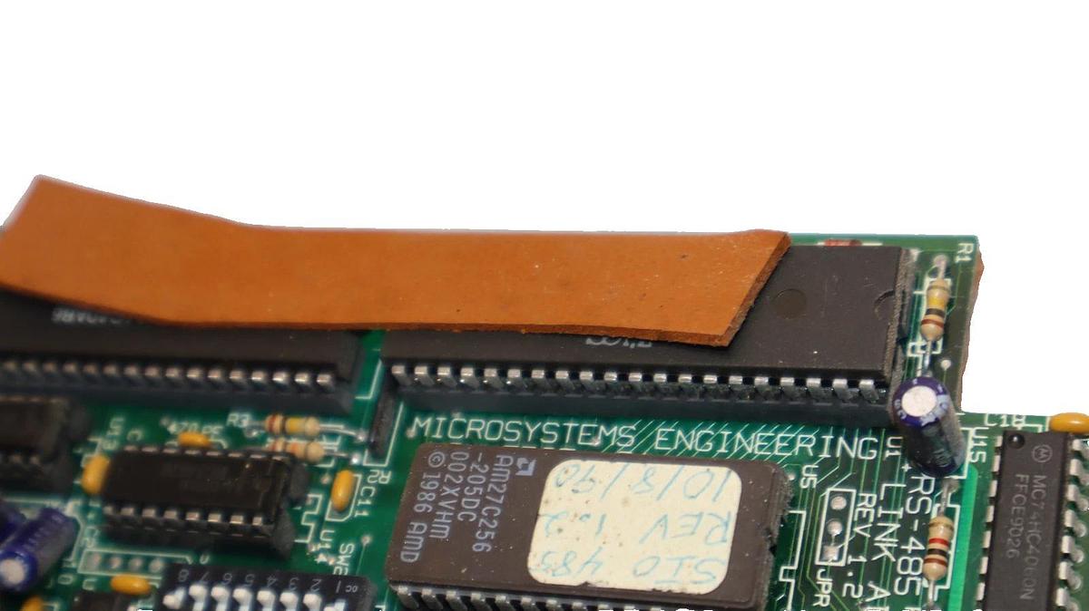 Used Microsystems Engineering RS-485 , RS485 Link ADP Rev 1.2 Circuit Board