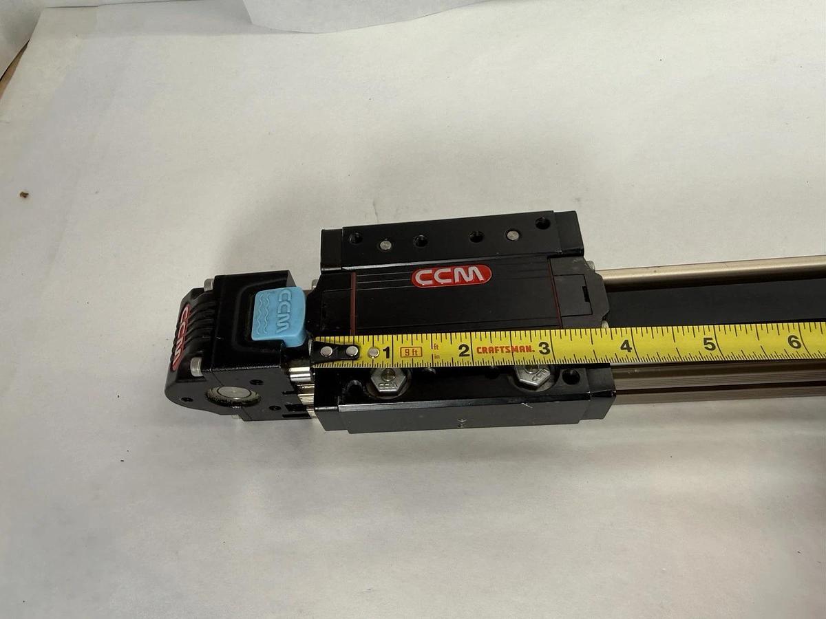 Used CCM SV-X2MH040A-N2LA 4" x 3" 14"  Slide Linear Actuator 400W