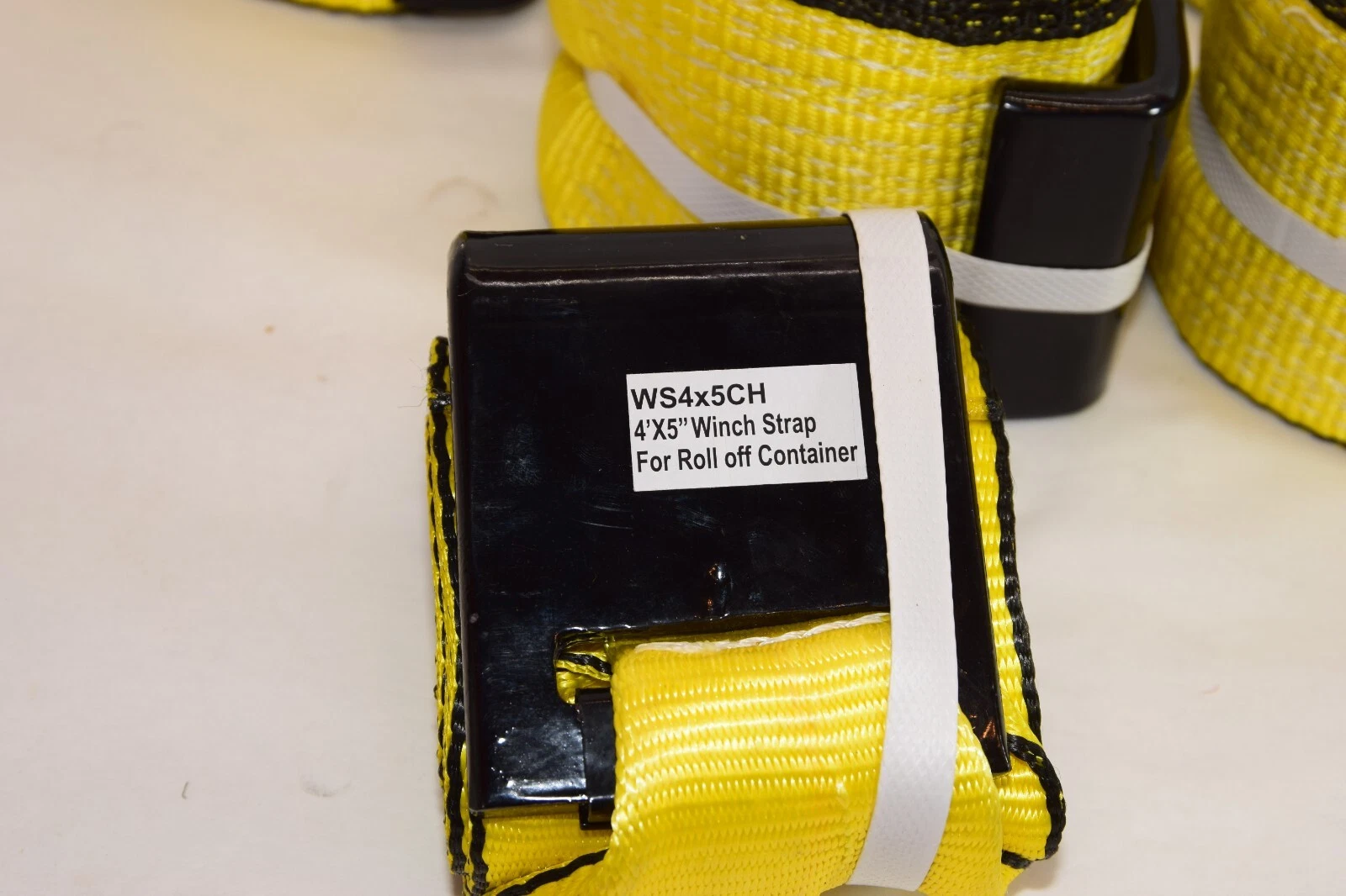 (NEW - Lot 8) MYTEE PRODUCTS WS4x5CH 4' x 5" Winch Straps for Roll of Container