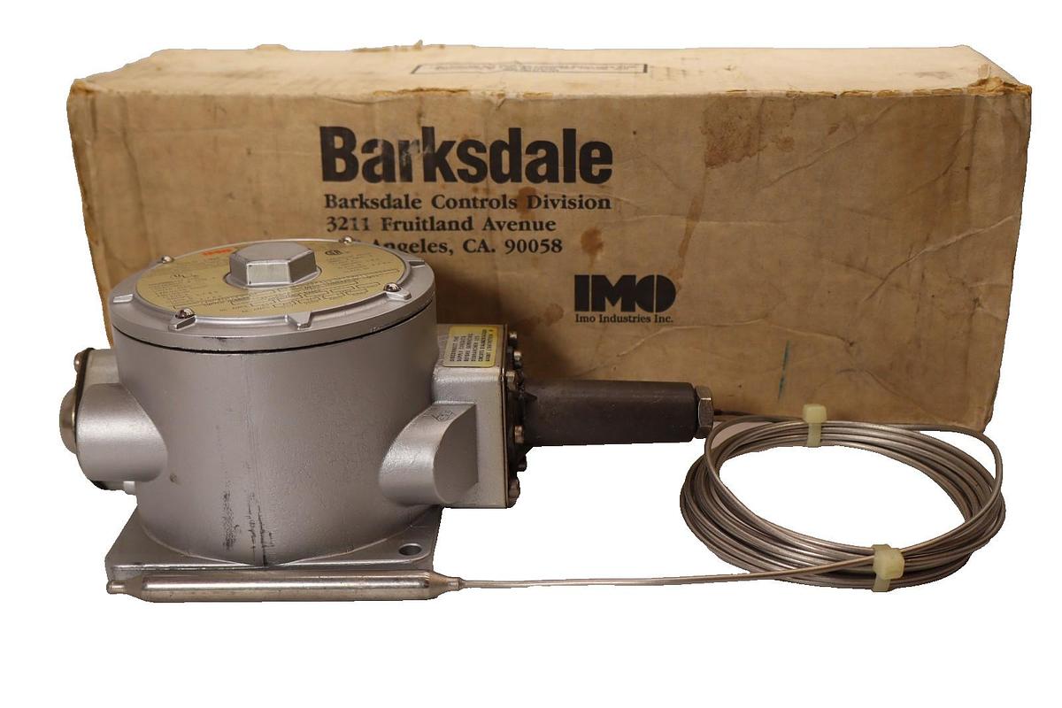 Barksdale T1X-H153S-12 10A 125V Gold Line Temperature Switch (New)