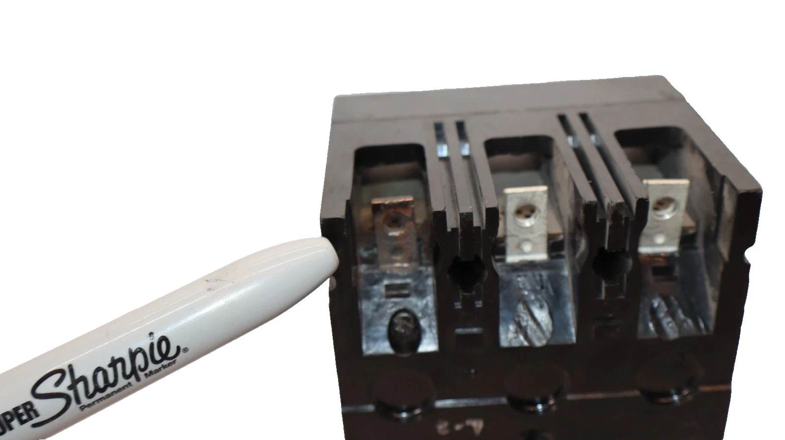Used GE Molded Case Circuit Breaker THED136080 80A 80 Amp 3P 600Vac *READ*