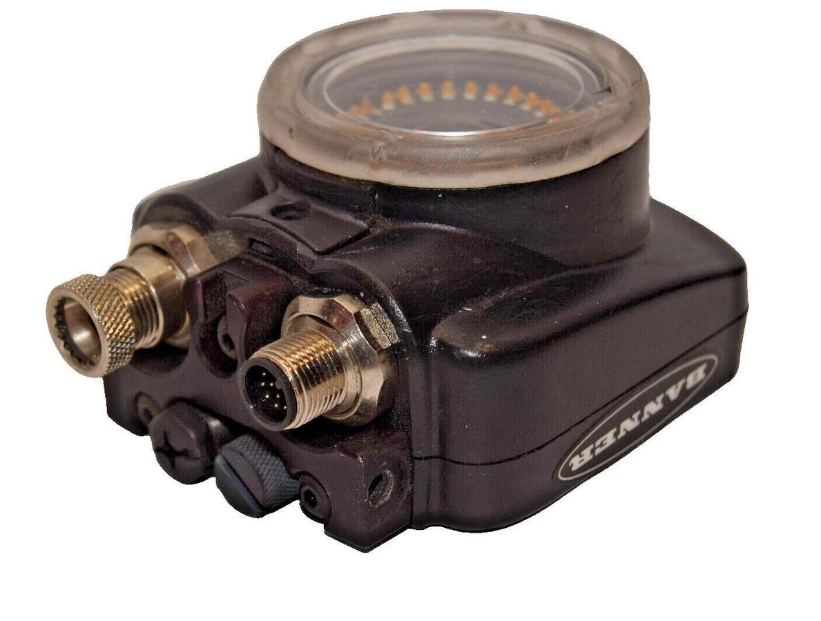 Used BANNER IVUPRGR12 IVU Plus Remote Grayscale Sensor W/Ethernet