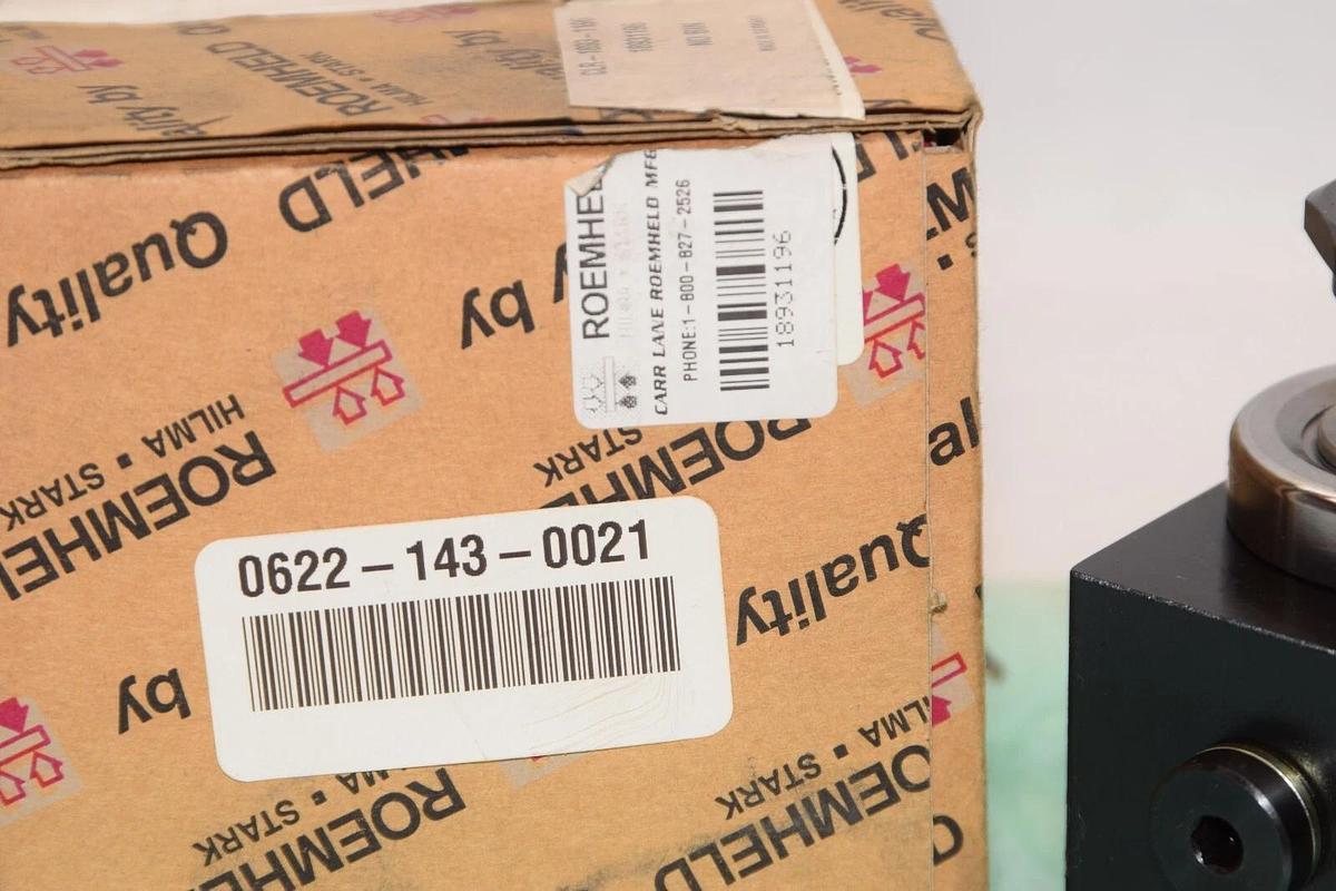 (NEW) ROEMHELD 18931196 0622-143-0021 500 Bar Block Cylinder