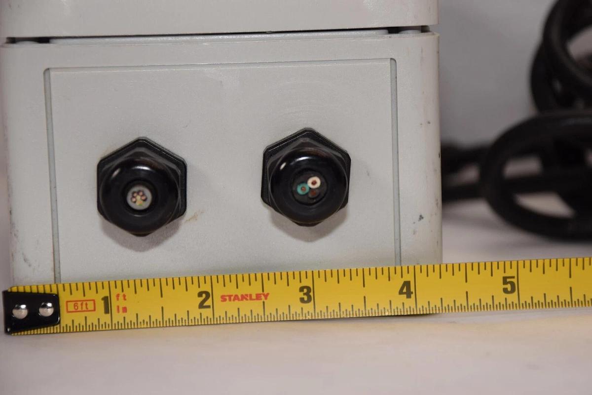 Used RITTAL 7" x 4.5" x 3.5" Enclosure With SPM1-241 AC To DC Switch Power Supply